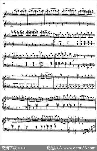 PianoSonataNo.4inCMajorOp.38（C大调第四钢琴奏鸣曲）|约翰·尼波默克·胡梅尔