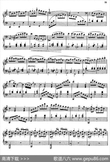 PianoSonataNo.4inCMajorOp.38（C大调第四钢琴奏鸣曲）|约翰·尼波默克·胡梅尔