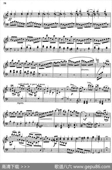 PianoSonataNo.4inCMajorOp.38（C大调第四钢琴奏鸣曲）|约翰·尼波默克·胡梅尔