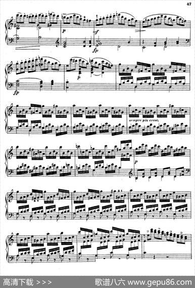 PianoSonataNo.4inCMajorOp.38（C大调第四钢琴奏鸣曲）|约翰·尼波默克·胡梅尔