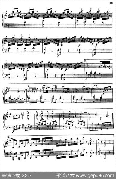 PianoSonataNo.4inCMajorOp.38（C大调第四钢琴奏鸣曲）|约翰·尼波默克·胡梅尔
