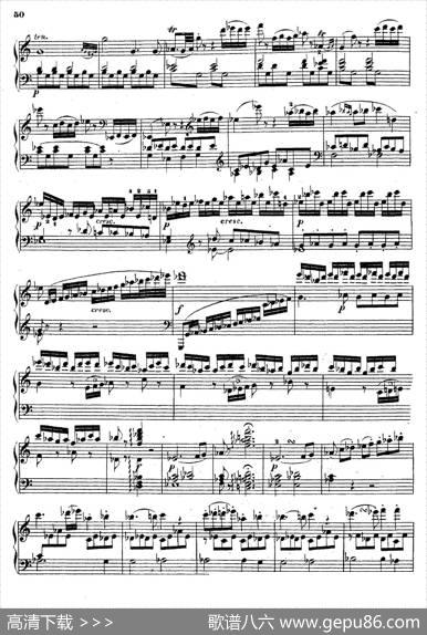PianoSonataNo.4inCMajorOp.38（C大调第四钢琴奏鸣曲）|约翰·尼波默克·胡梅尔