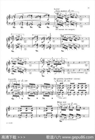 LaFauvettedesJardins（园林莺）|奥利维埃·梅西安