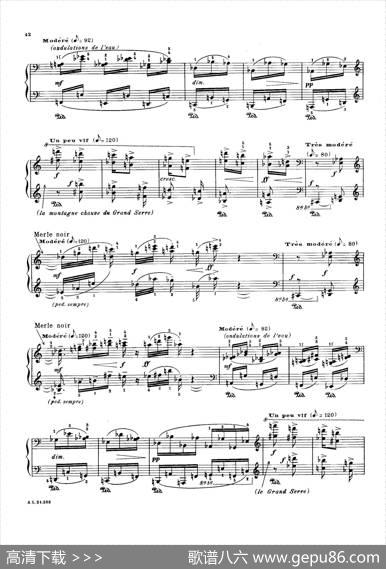 LaFauvettedesJardins（园林莺）|奥利维埃·梅西安