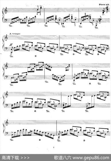 12EtudesForTheLeftHandOp.92No.1（12首为左手而作的钢琴练习曲）|莫里兹·莫什科夫斯基