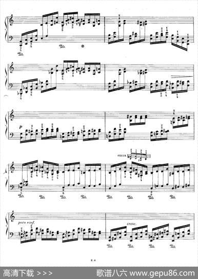 12EtudesForTheLeftHandOp.92No.3（12首为左手而作的钢琴练习曲）|莫里兹·莫什科夫斯基
