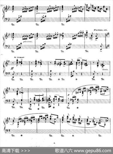 12EtudesForTheLeftHandOp.92No.7（12首为左手而作的钢琴练习曲）|莫里兹·莫什科夫斯基