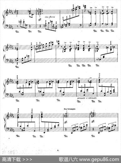 12EtudesForTheLeftHandOp.92No.11（12首为左手而作的钢琴练习曲）|莫里兹·莫什科夫斯基