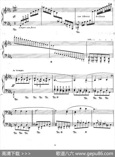 12EtudesForTheLeftHandOp.92No.11（12首为左手而作的钢琴练习曲）|莫里兹·莫什科夫斯基