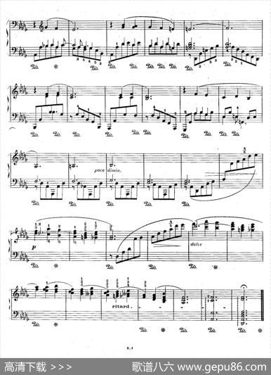 12EtudesForTheLeftHandOp.92No.11（12首为左手而作的钢琴练习曲）|莫里兹·莫什科夫斯基