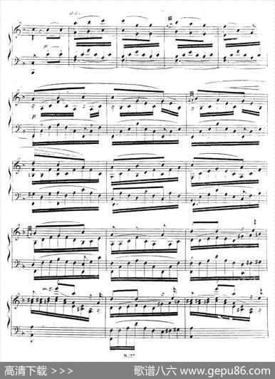 CanzonetteItalienneOp.36-5（意大利小歌曲）|西伊斯蒙德·塔尔贝格