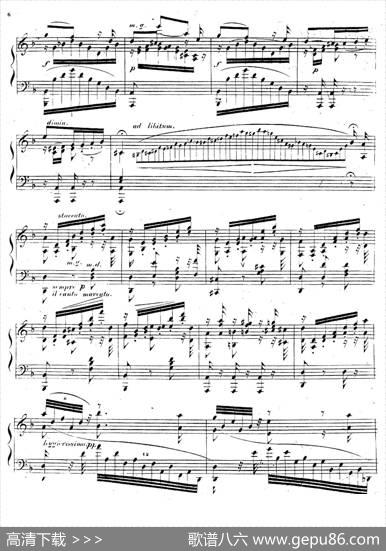 CanzonetteItalienneOp.36-5（意大利小歌曲）|西伊斯蒙德·塔尔贝格