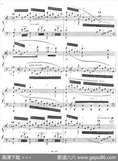 CanzonetteItalienneOp.36-5（意大利小歌曲）|西伊斯蒙德·塔尔贝格