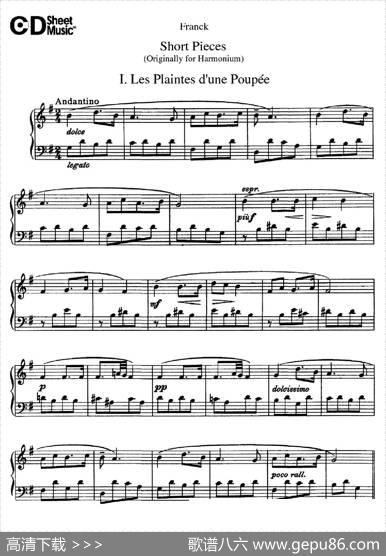 18ShortPieces（18首小品·Ⅰ）|赛扎尔·弗兰克