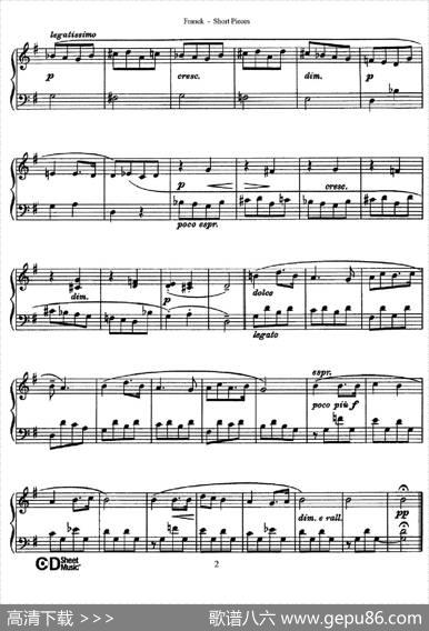 18ShortPieces（18首小品·Ⅰ）|赛扎尔·弗兰克