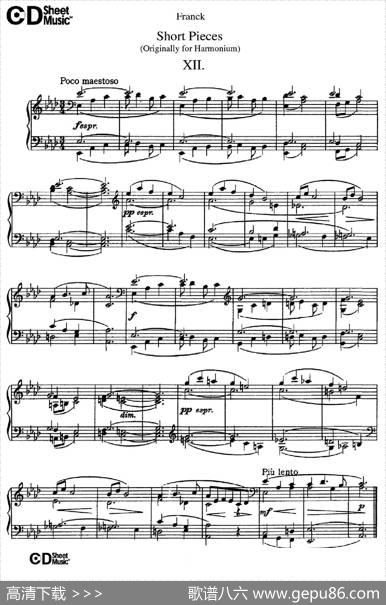 18ShortPieces（18首小品·Ⅻ）|赛扎尔·弗兰克