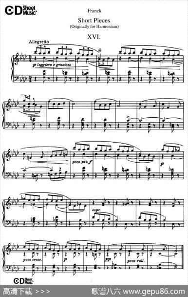 18ShortPieces（18首小品·XVI）|赛扎尔·弗兰克