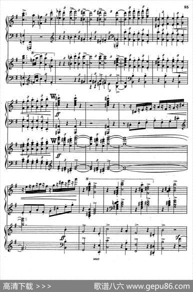 SymphonyNo.4ineMinorOp.98（e小调第四交响曲·双钢琴）|约翰内斯·勃拉姆斯