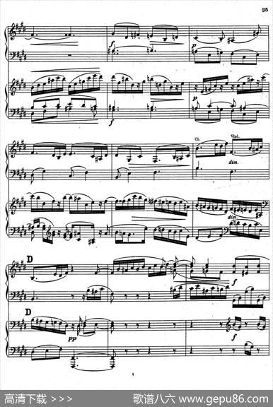 SymphonyNo.4ineMinorOp.98（e小调第四交响曲·双钢琴）|约翰内斯·勃拉姆斯