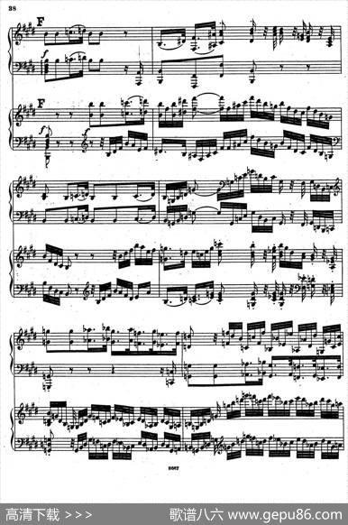 SymphonyNo.4ineMinorOp.98（e小调第四交响曲·双钢琴）|约翰内斯·勃拉姆斯