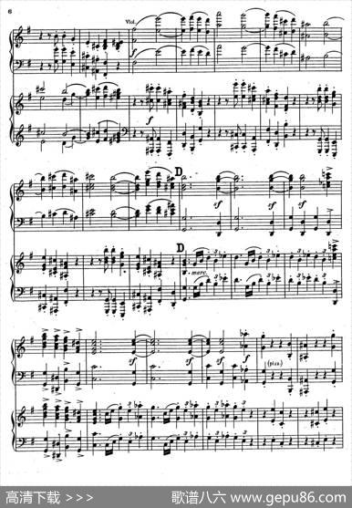 SymphonyNo.4ineMinorOp.98（e小调第四交响曲·双钢琴）|约翰内斯·勃拉姆斯