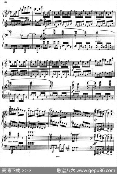 SymphonyNo.4ineMinorOp.98（e小调第四交响曲·双钢琴）|约翰内斯·勃拉姆斯