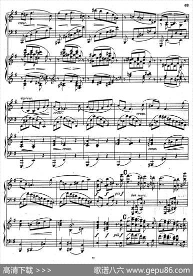 SymphonyNo.4ineMinorOp.98（e小调第四交响曲·双钢琴）|约翰内斯·勃拉姆斯