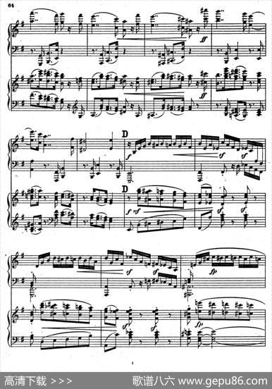 SymphonyNo.4ineMinorOp.98（e小调第四交响曲·双钢琴）|约翰内斯·勃拉姆斯