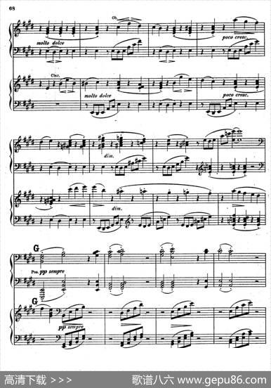 SymphonyNo.4ineMinorOp.98（e小调第四交响曲·双钢琴）|约翰内斯·勃拉姆斯