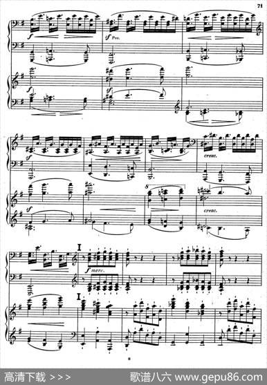 SymphonyNo.4ineMinorOp.98（e小调第四交响曲·双钢琴）|约翰内斯·勃拉姆斯