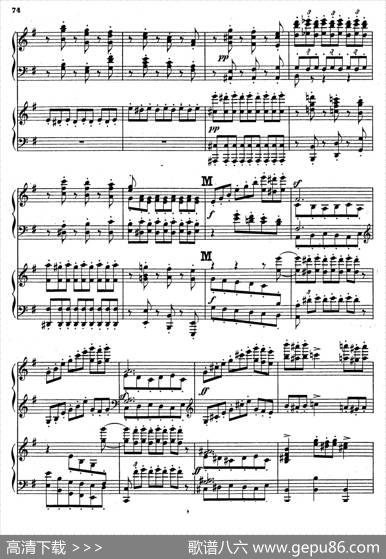 SymphonyNo.4ineMinorOp.98（e小调第四交响曲·双钢琴）|约翰内斯·勃拉姆斯