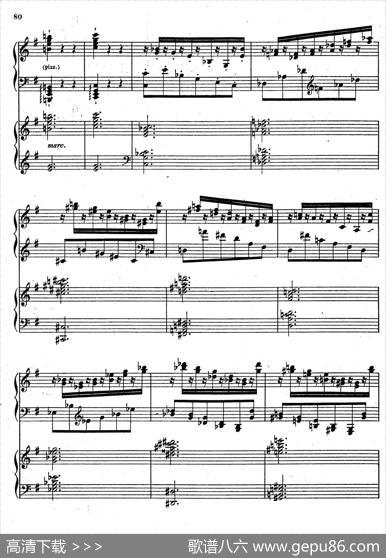 SymphonyNo.4ineMinorOp.98（e小调第四交响曲·双钢琴）|约翰内斯·勃拉姆斯