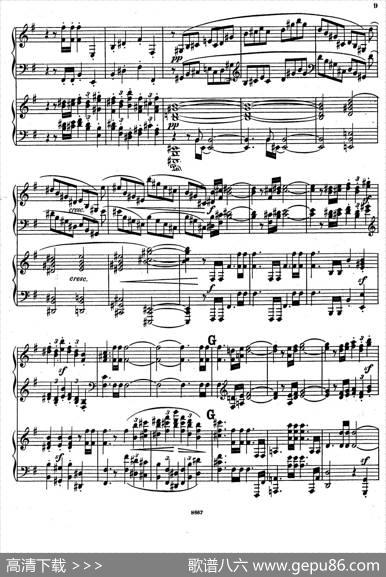 SymphonyNo.4ineMinorOp.98（e小调第四交响曲·双钢琴）|约翰内斯·勃拉姆斯
