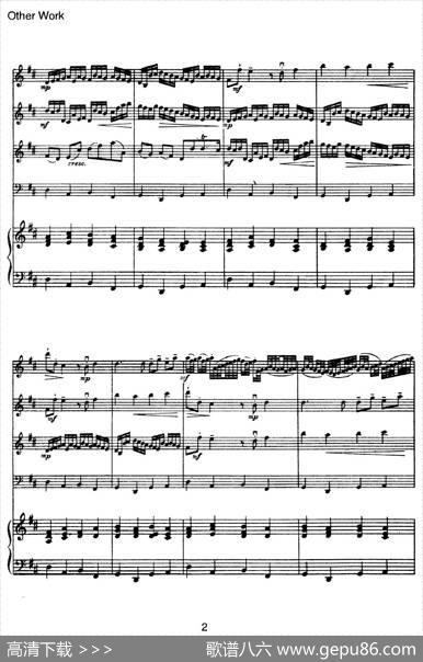 CanoninD（D大调卡农·五重奏）|帕赫贝尔（Pachelbel）