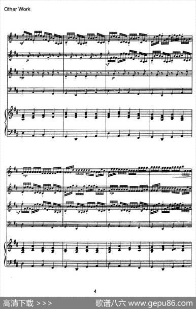 CanoninD（D大调卡农·五重奏）|帕赫贝尔（Pachelbel）