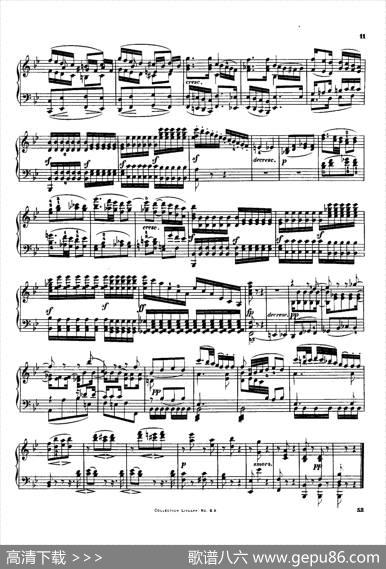 StringQuartetNo.3inDMajorOp.18-3（D大调第三弦乐四重奏·钢琴独奏版）|路德维希·冯·贝多