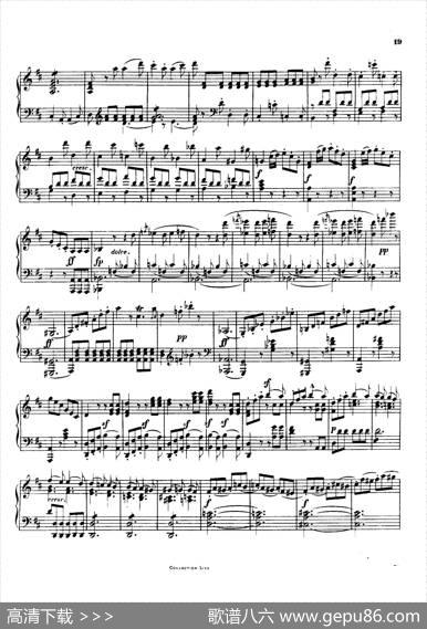 StringQuartetNo.3inDMajorOp.18-3（D大调第三弦乐四重奏·钢琴独奏版）|路德维希·冯·贝多