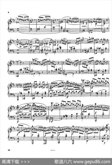 StringQuartetNo.3inDMajorOp.18-3（D大调第三弦乐四重奏·钢琴独奏版）|路德维希·冯·贝多