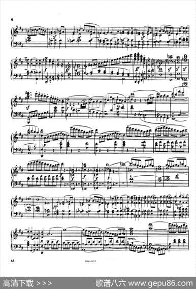 StringQuartetNo.3inDMajorOp.18-3（D大调第三弦乐四重奏·钢琴独奏版）|路德维希·冯·贝多