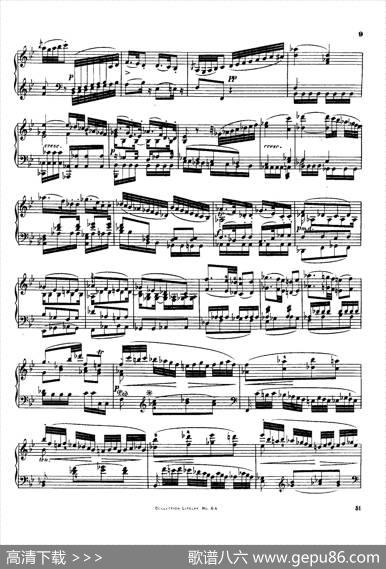 StringQuartetNo.3inDMajorOp.18-3（D大调第三弦乐四重奏·钢琴独奏版）|路德维希·冯·贝多