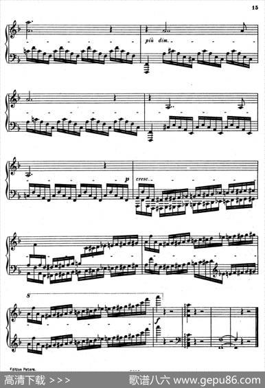 SixEtudesOp.23（6首练习曲·Ⅰ）|安东·鲁宾斯坦