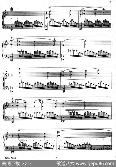 SixEtudesOp.23（6首练习曲·Ⅰ）|安东·鲁宾斯坦