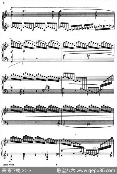 SixEtudesOp.23（6首练习曲·Ⅰ）|安东·鲁宾斯坦