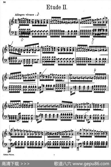 SixEtudesOp.23（6首练习曲·Ⅱ）|安东·鲁宾斯坦