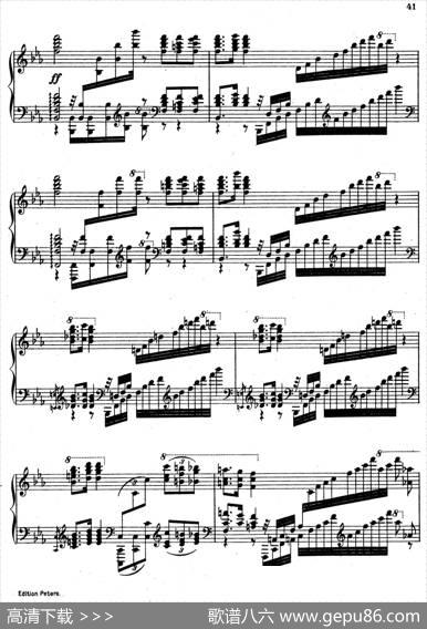 SixEtudesOp.23（6首练习曲·Ⅳ）|安东·鲁宾斯坦