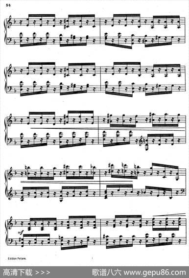 SixEtudesOp.23（6首练习曲·Ⅴ）|安东·鲁宾斯坦