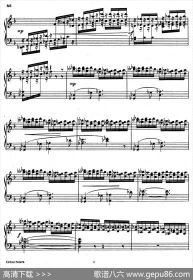 SixEtudesOp.23（6首练习曲·Ⅴ）|安东·鲁宾斯坦