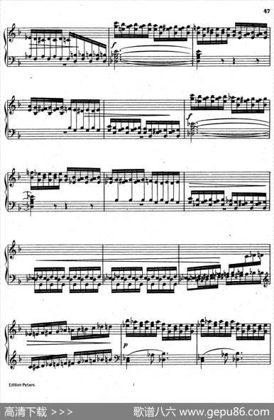 SixEtudesOp.23（6首练习曲·Ⅴ）|安东·鲁宾斯坦