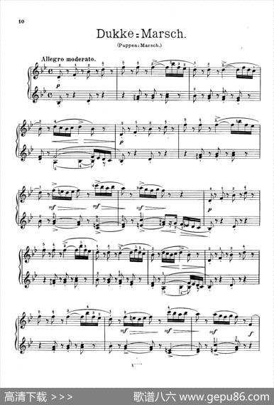 SixHumorousBagatellesOp.11（6首幽默小品·5）|卡尔·奥古斯特·尼尔森