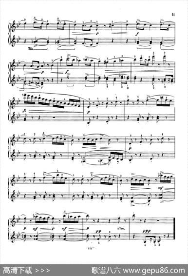 SixHumorousBagatellesOp.11（6首幽默小品·5）|卡尔·奥古斯特·尼尔森